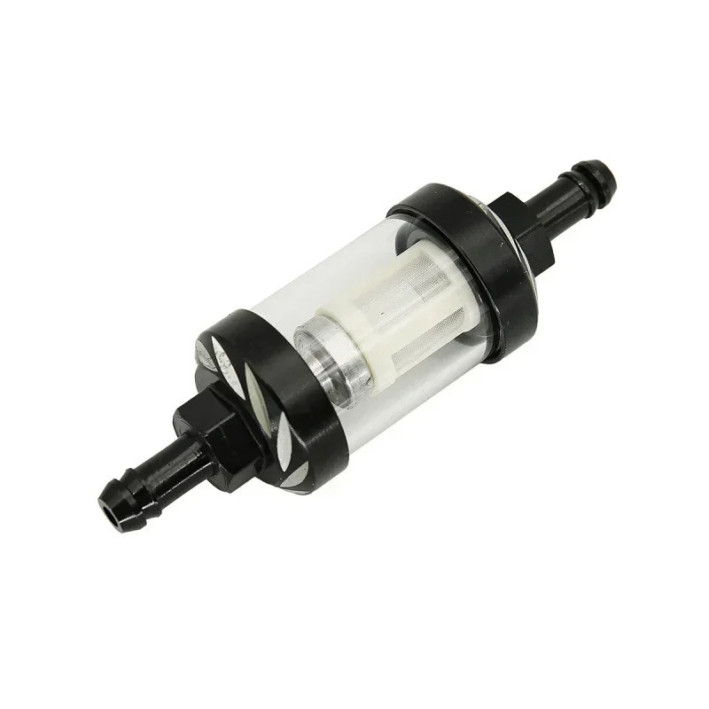 8mm CNC Liga De Alumínio Vidro Gás Combustível Gasolina Filtro Óleo Moto Para Sujeira Pit Bike 125/140/150/160cc CRF70 9