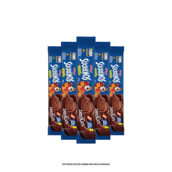 Combo Biscoito Recheado Sucrilhos Chocolate 85g 6 unidades