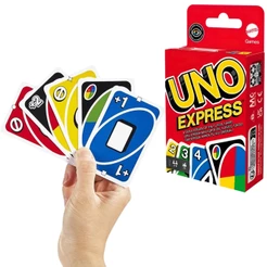 Jogo De Cartas Uno Express Versão Rápida Do Original Baralho 56 Cartas Mattel