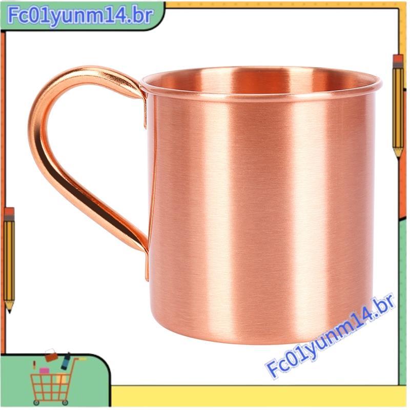 Caneca De Cobre Puro Sólido Suave Sem Forro Interno Para Coquetel Café Cerveja Leite Copo De Água Casa Bar Drinkware Leg