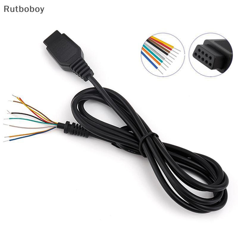 [Rut] Cabo Para Genesis 2 MD 2 De Controle Mega Drive 2 Gamepad Extensão Do Controlador Console De Jogos De 9 Pinos Fio