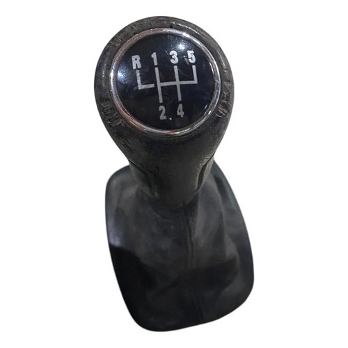Manopla Coifa Do Cambio Volkswagen Polo 2002 2014 Preto Preto