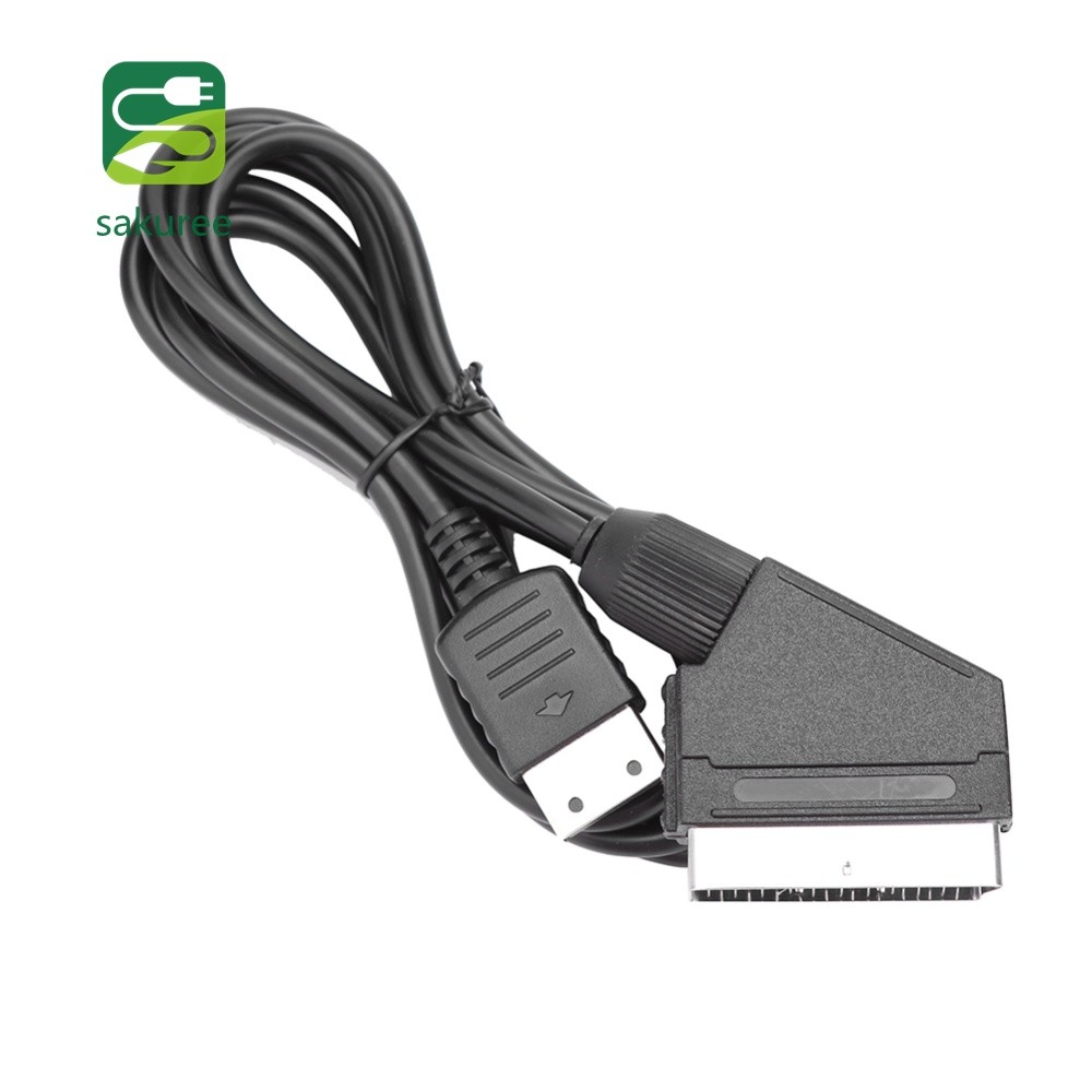 TV AV Lead RGB Scart Cable 1.8m/6ft Jogo Substituir Conectar Cabo Melhoria De Definição De Imagem Para Dreamcast DC