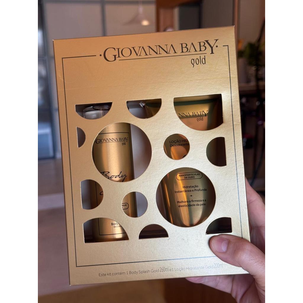 Kit Giovanna Baby Rose Gold ( Body/Hidra)