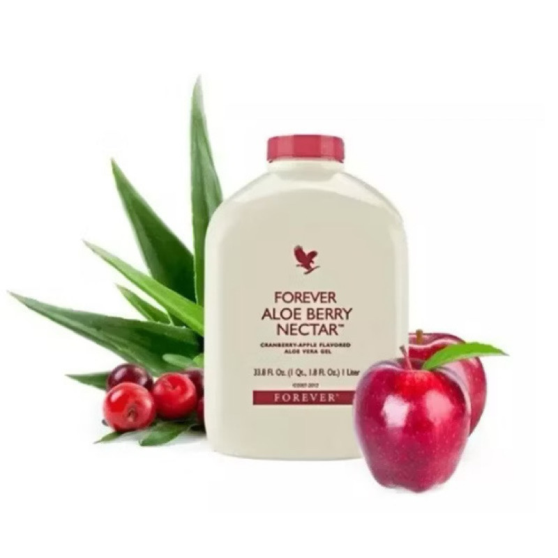 Aloe Vera Gel Suco De Babosa Com Uva do Monte Berry Nectar 1L Forever living original