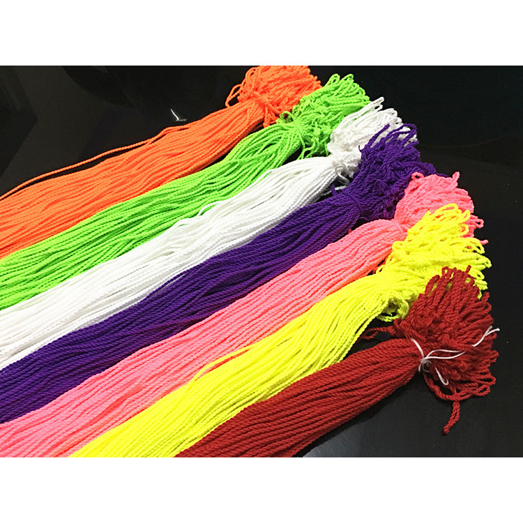 Qingchen Yoyo Rope Acessórios Yo-Yo de 6 fios Corda Yo-Yo 8 cores na linha matinal cerca de 1.15 m