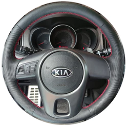 Capa de Volante Costurada Premium Kia Cerato 2008 a 2012