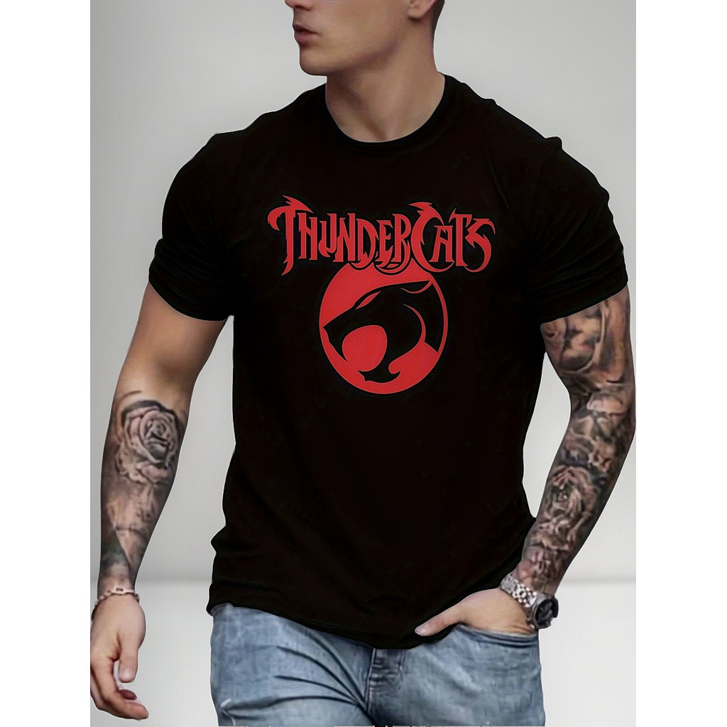 Camiseta Masculina Estampa Thundercats 100% Algodao Premium