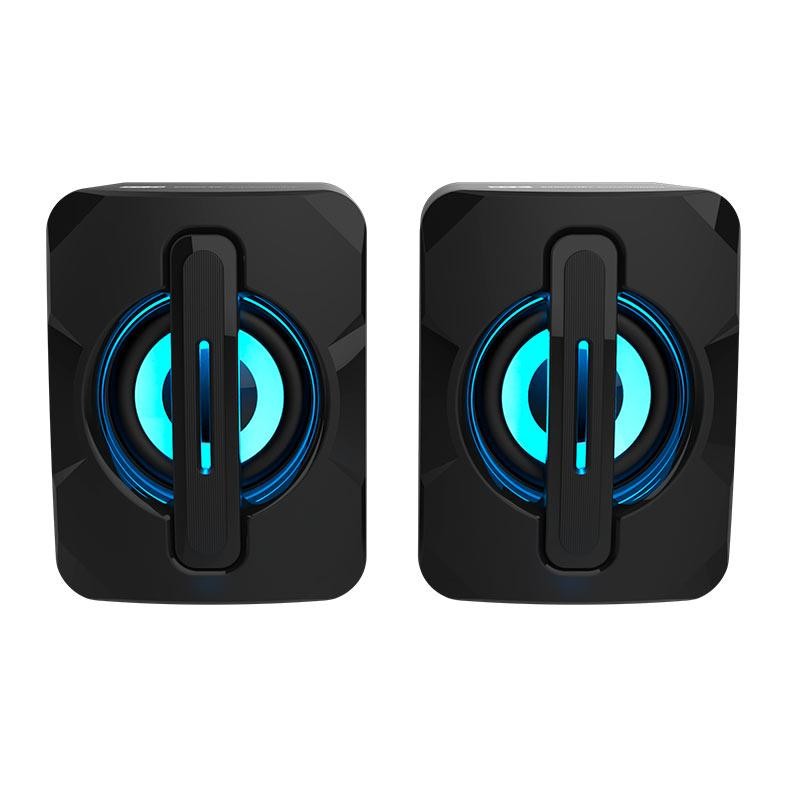 Caixa de Som R8 SP06, 2x3W RMS, Preto, R8-SP06-BK