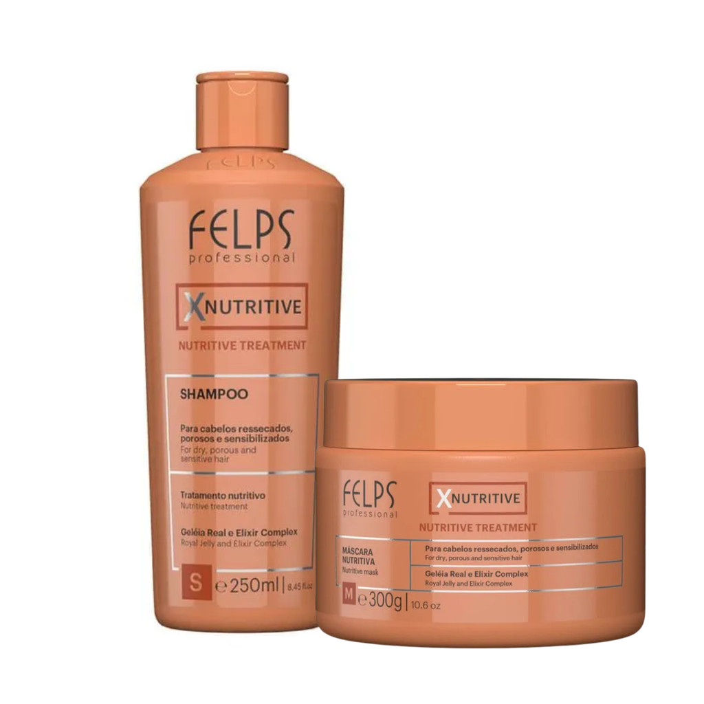 Kit Felps Professional XNutritive Treatment Salon (2 Produtos)