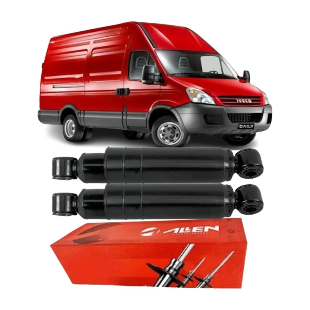 Imagem PAR AMORTECEDOR DIANTEIRO IVECO DAILY 3510 4910 4912 97 2007 (KITIVECO)