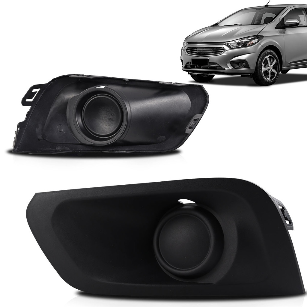 Grade Moldura Milha Onix 2017 2018 2019 Sem Furo em Oferta na Shopee