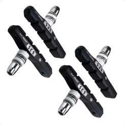 2 Pares de Sapata Borracha Borrachinha de Freio SCS V-Brake Orbital 68mm Bicicleta Bike MTB
