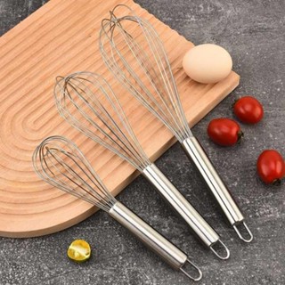 Batedor de Claras Fouet Inox Silicone Fue Fuê Foue Batedor para Bolo Massas Confeitaria em Oferta na Shopee