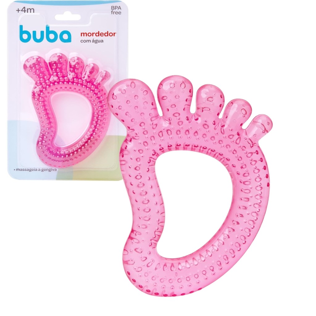 Mordedor com Água Pezinho Rosa - Buba