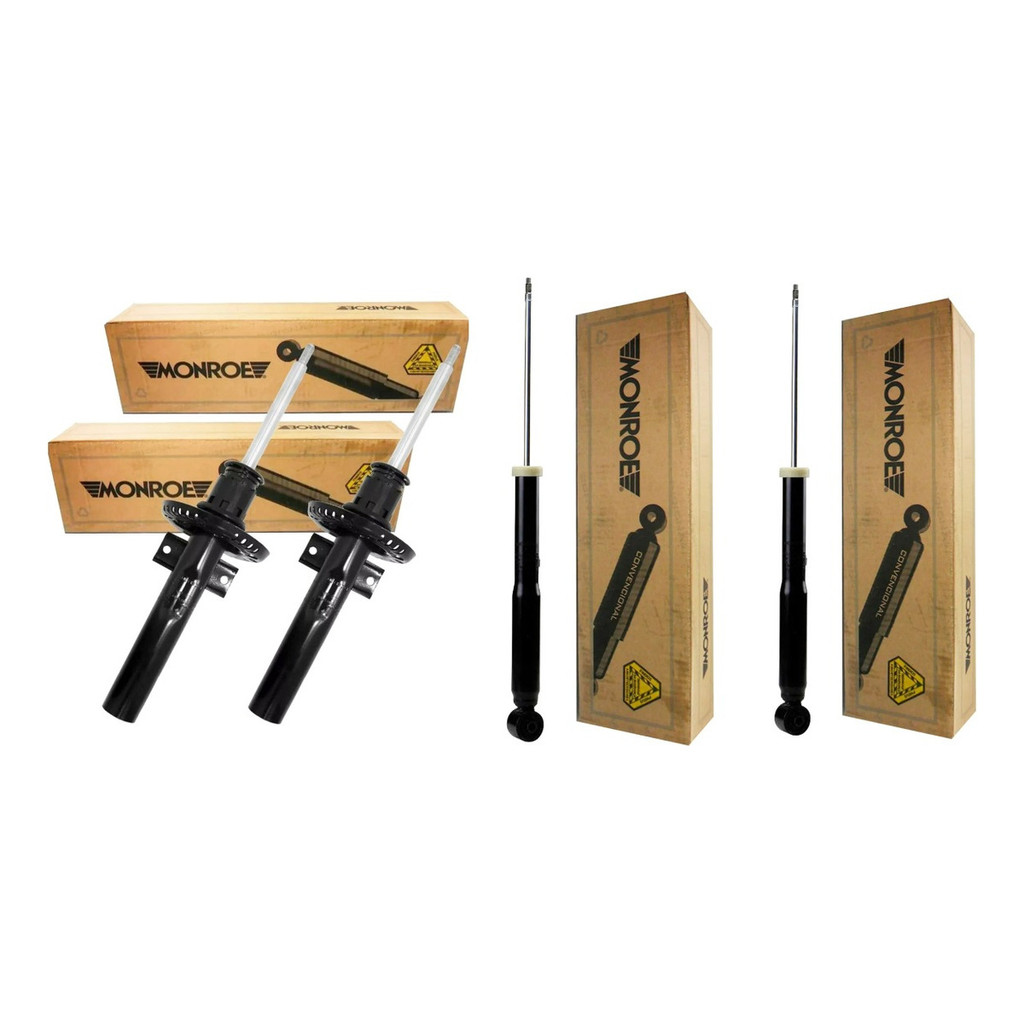Kit 4 Amortecedor Dianteiro + Traseiro Fox Space Polo 2003 2004 2005 Em Diante Original Monroe