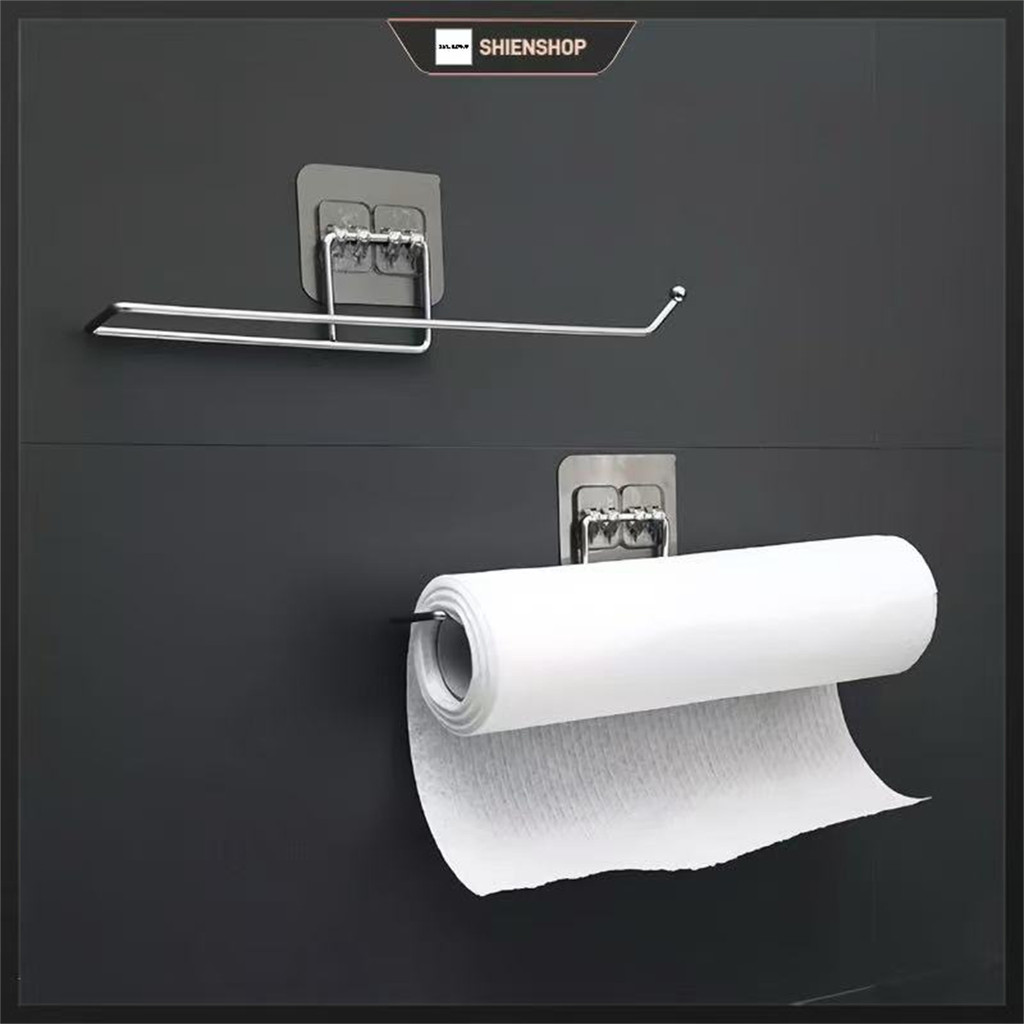 KIT 1/2/3/4 Porta Papel Toalha e Suporte de Filme de Alumínio para Parede de Cozinha em Oferta na Shopee