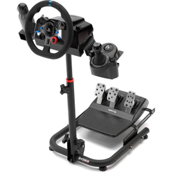 Suporte Simulador de Volantes SPRO V3 Com Regulagem de Altura Preto Extreme Racing