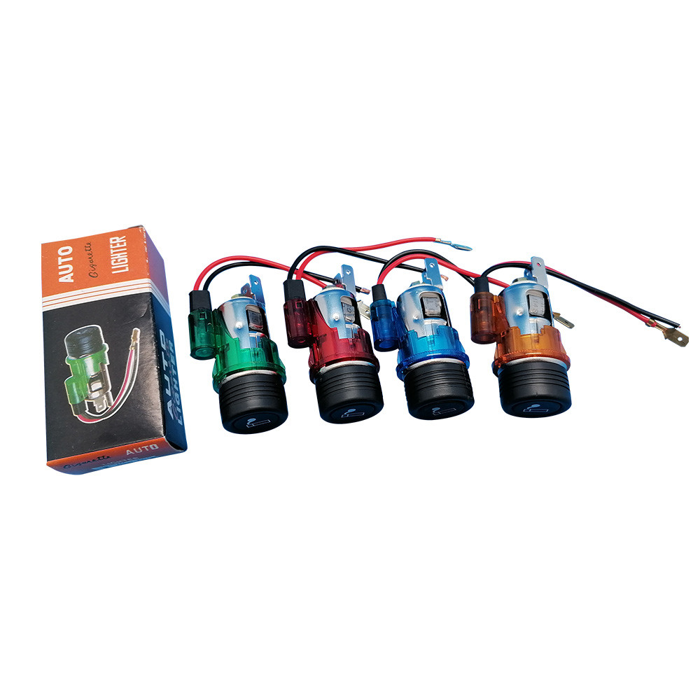 Acendedor de Carro Automotivo Isqueiro Carregador Led Celular Novo em Oferta na Shopee