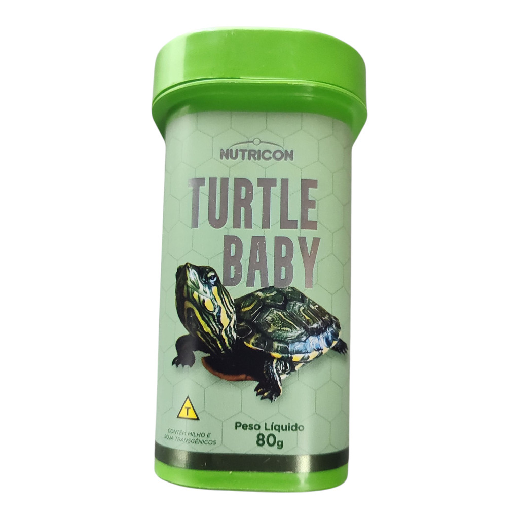 Ração Tartarugas Filhotes Nutricon Turtle Baby 80g