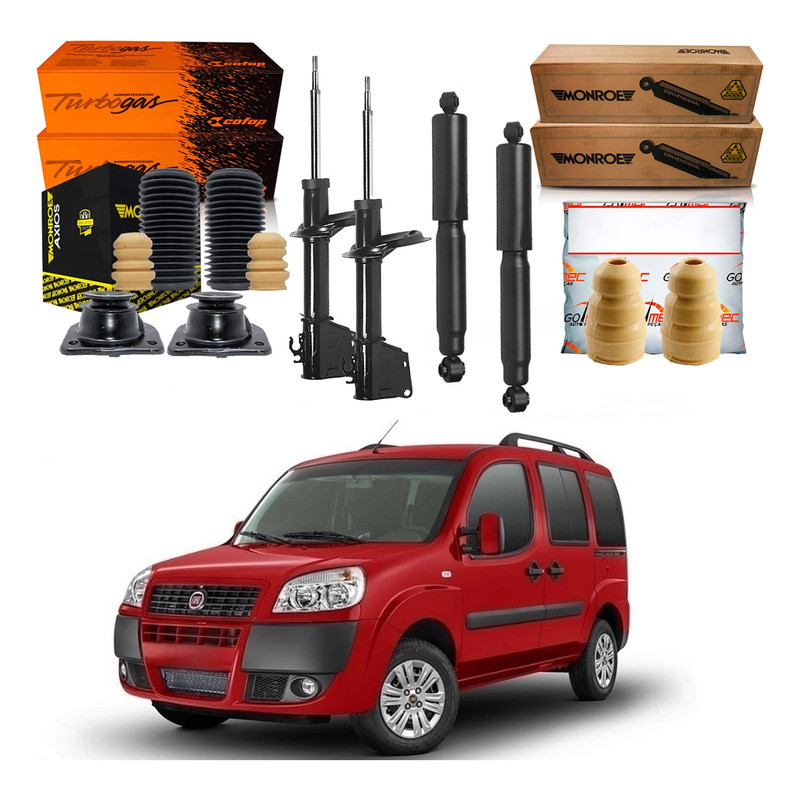 Kit Amortecedor Dianteiro Traseiro Doblo 1.8 2011 A 2022 em Oferta na Shopee