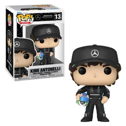 Boneco Funko Pop! Original Racing Mercedes Kimi Antonelli Candide Figura de Ação Colecionável