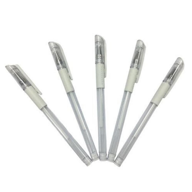 Kit 2 Canetas Gel Branca para Delinear e Designer de Sobrancelhas - Precisão Profissional