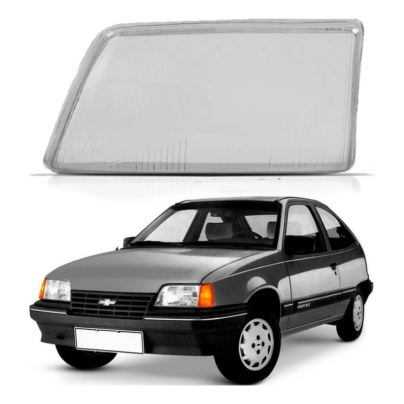 Lente Do Farol Lado Esquerdo Gm Kadett 2.0 8v 1989 A 1998 em Oferta na Shopee