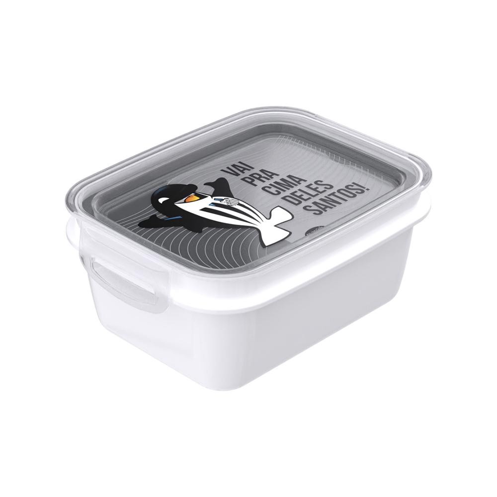 Marmita de Plastico Hermética Santos - Oficial Plasutil