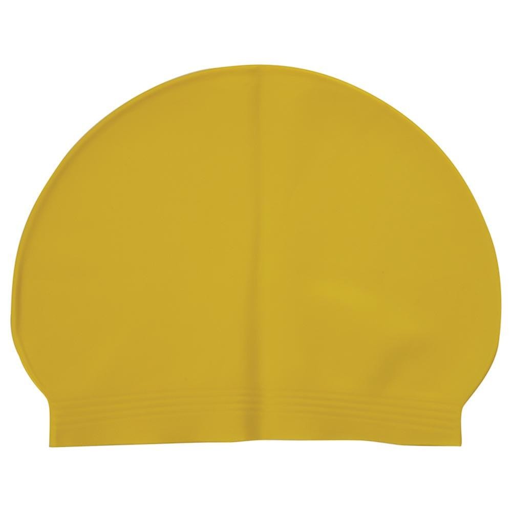 Touca de Natação Látex - Amarelo em Oferta na Shopee