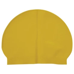 Touca de Natação Látex - Amarelo