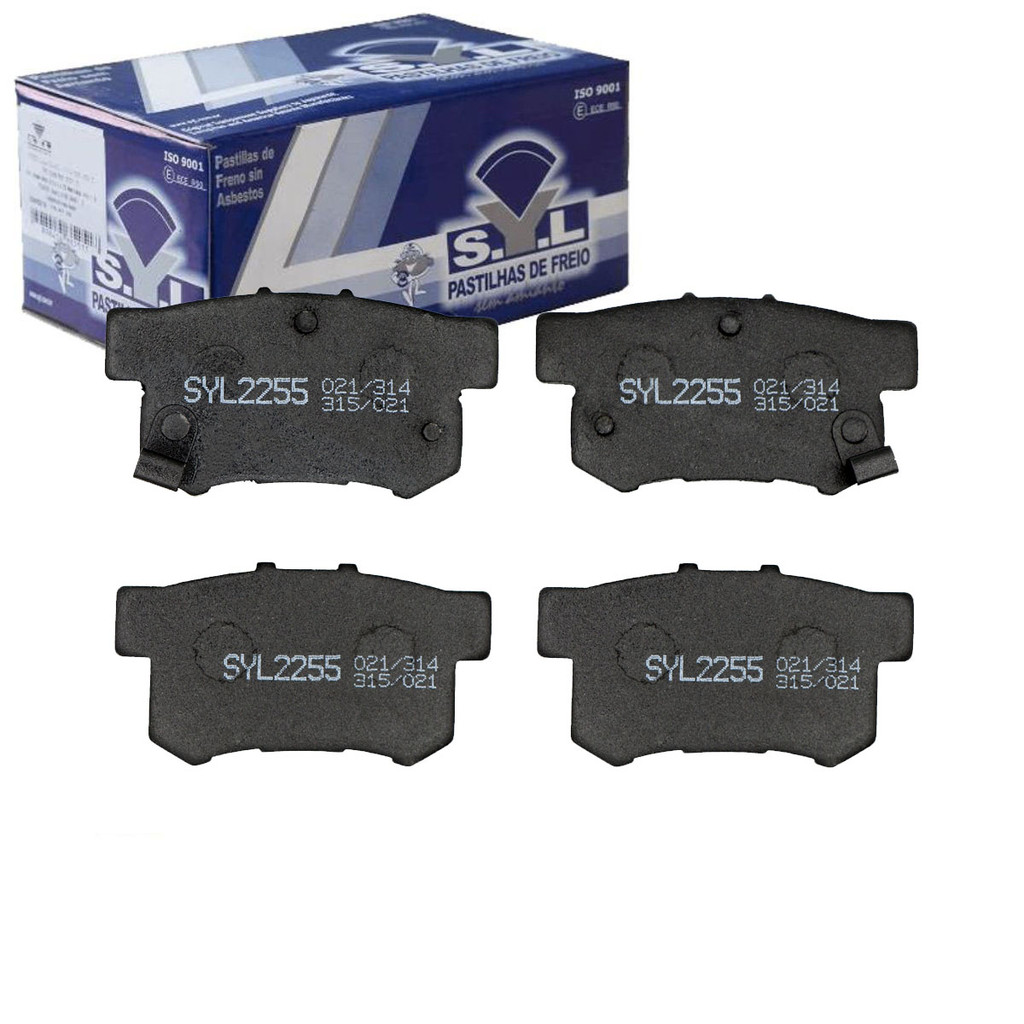 Pastilha De Freio Traseira Accord 1994 A 2022 / Civic 2007 A 2011 / Crv 2005 A 2020 / Prelude 1994 A 1996