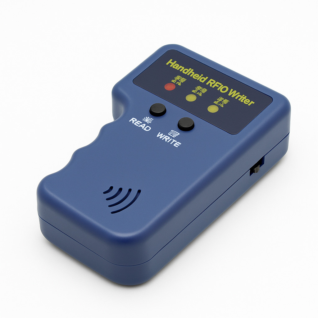 Gravador / Leitor RFID Portátil, Leitura  Escrita de Cartões
