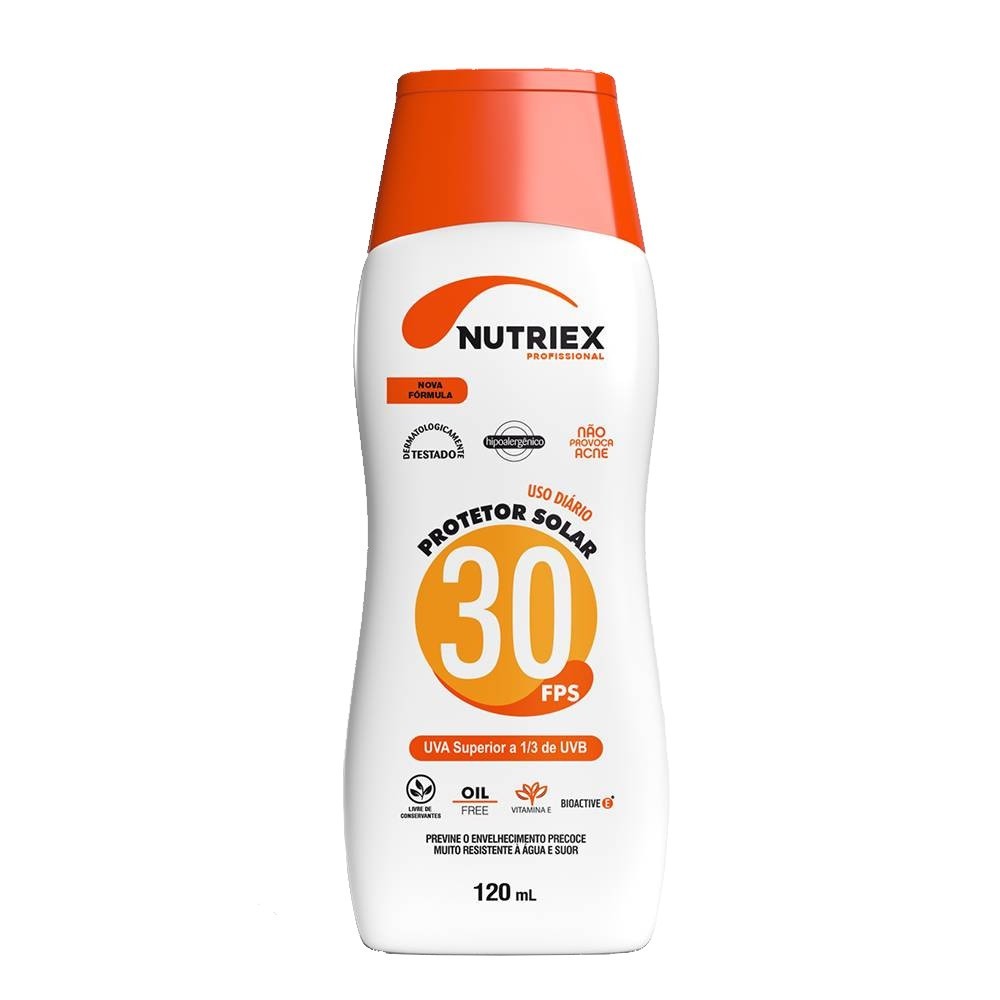 Protetor solar FPS30 120 ml - Nutriex