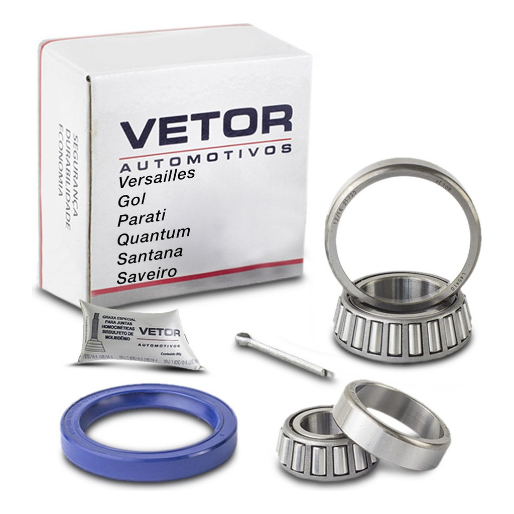 Kit Rolamento Roda Versailles / Gol Saveiro Santana Voyage