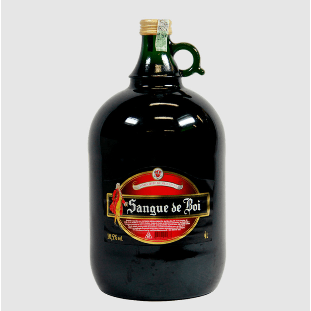 VINHO TINTO SECO SANGUE DE BOI 4L