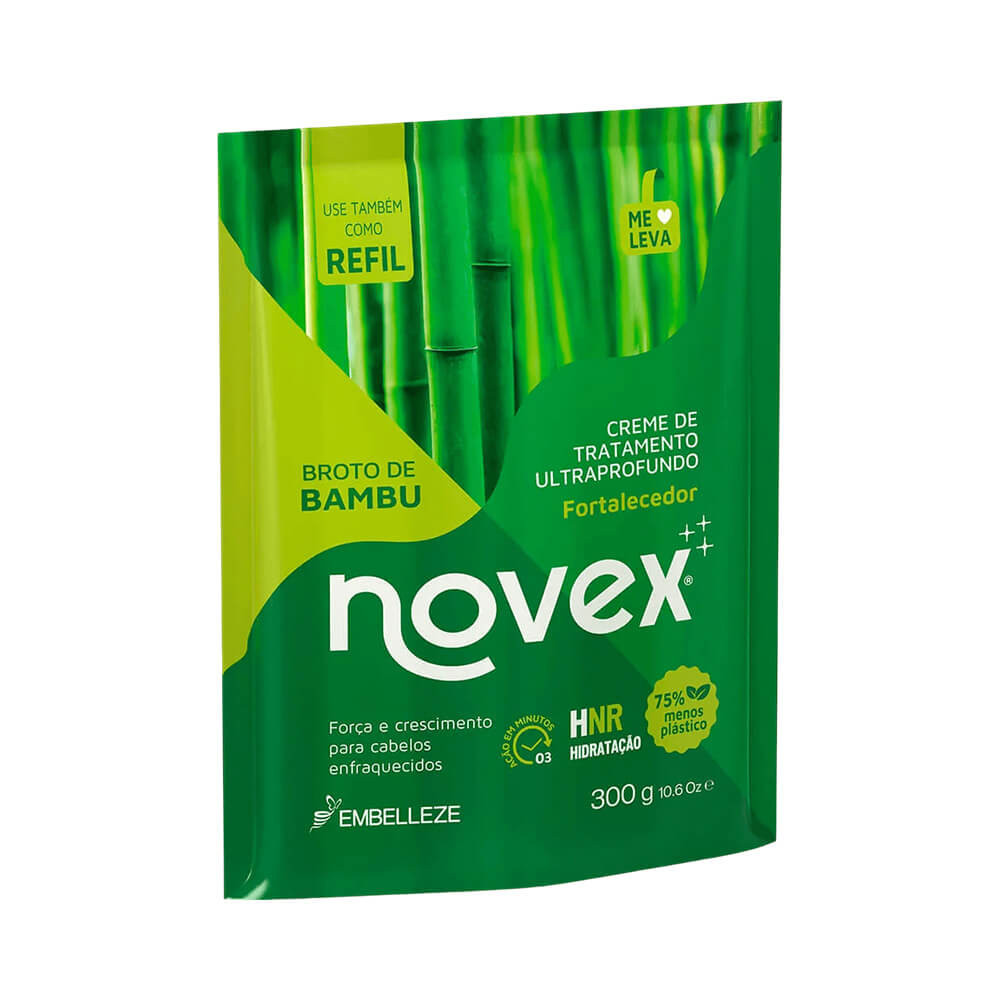 Refil de Creme de Tratamento Novex Broto de Bambu 300g