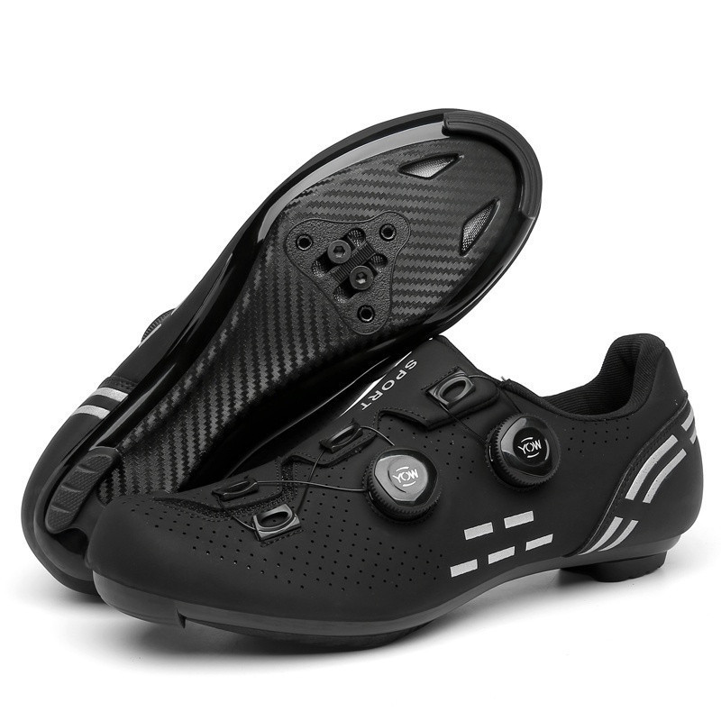 Sapatilhas de ciclismo MTB, sapatilhas de ciclismo de velocidade para homem, sapatilhas de bicicleta com travamento auto