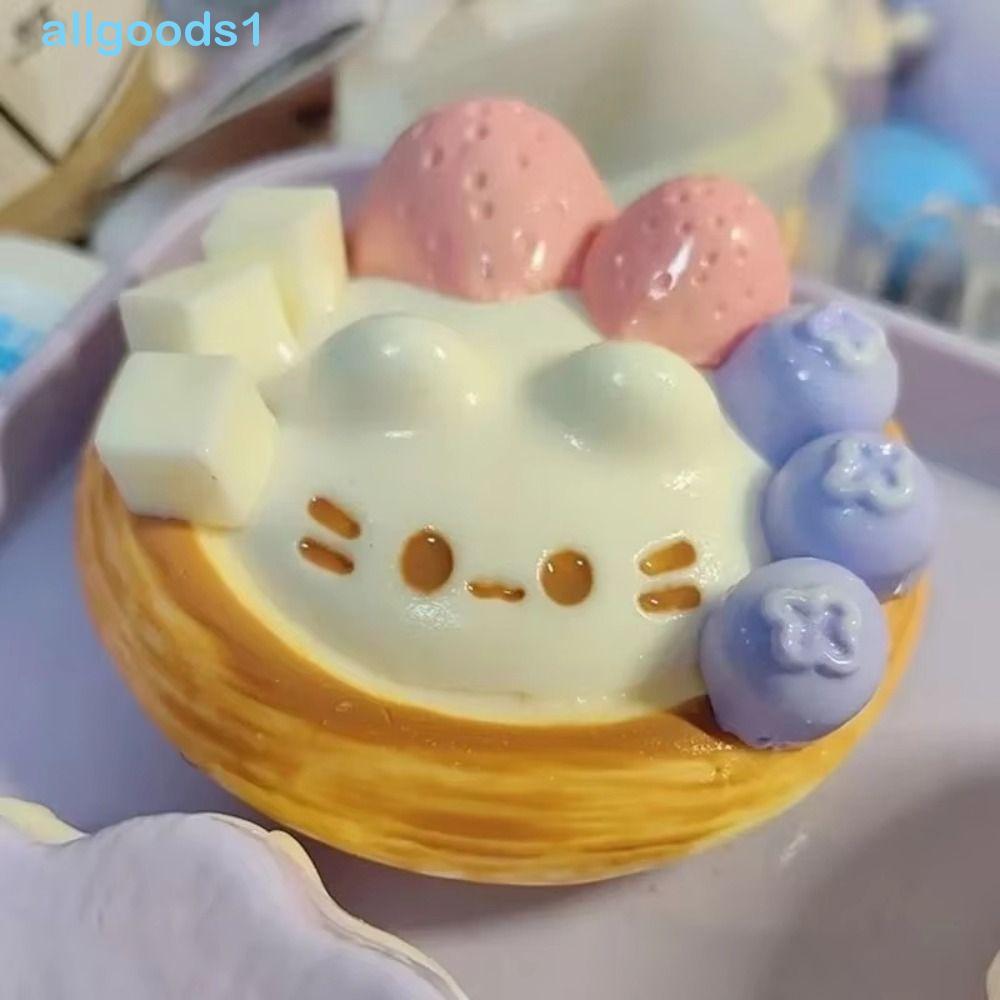 ALLGOODS Ovo Tart Mole , Beliscar Ponta Do Dedo Sensorial Fidget Bola , Mão Dos Desenhos Animados Relaxar Kawaii Brinque