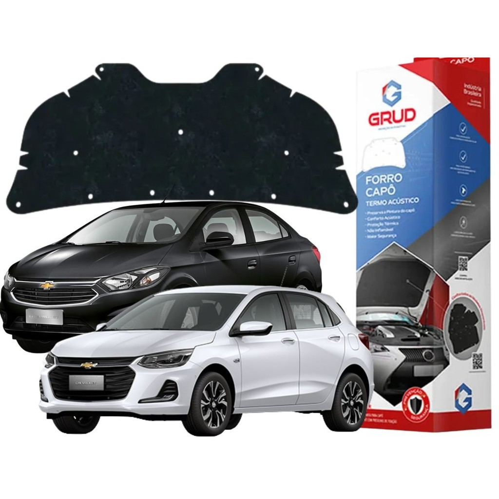 Kit Forro de Capo para Chevrolet Onix / Prisma Joy 2012 a 2019 com Grampo (GRUD GTC 5101)