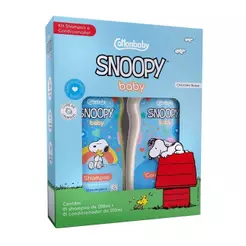 Shampoo + Condicionador Cotton Baby Snoopy Baby Toque Algodão 200ml