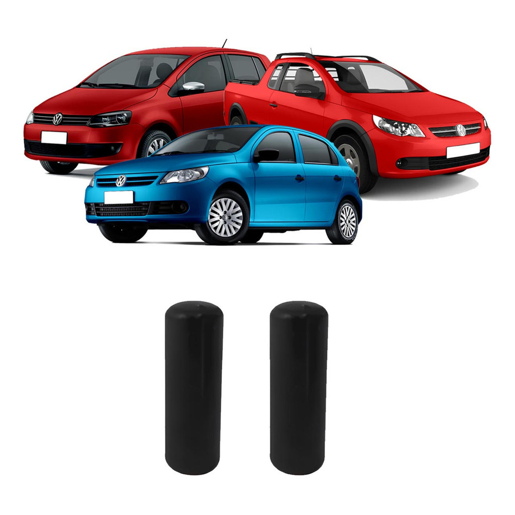 Par Pino Trava Porta Gol Saveiro Voyage G5 2009 A 2013 Preto