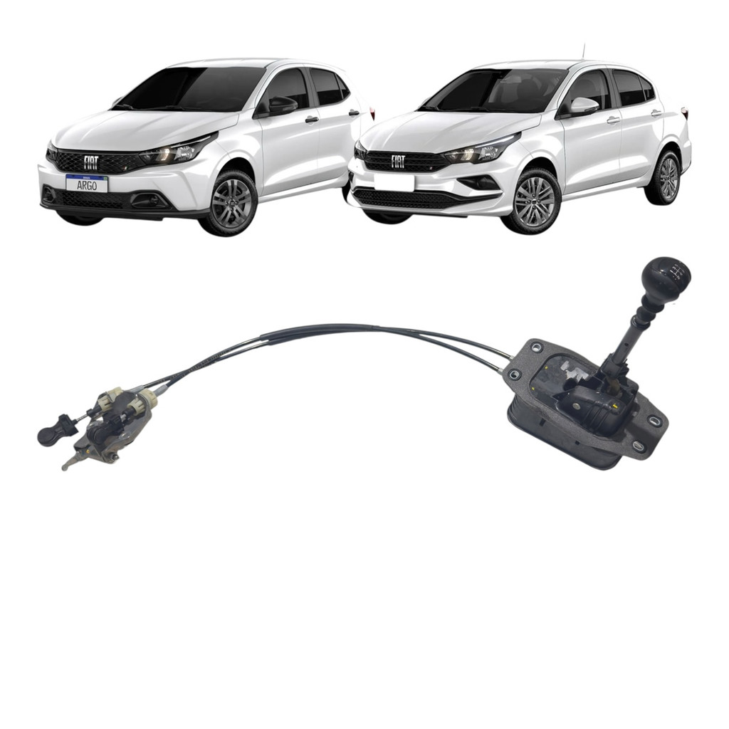Alavanca Marcha Cambio sem Sensor Original Fiat Argo Cronos