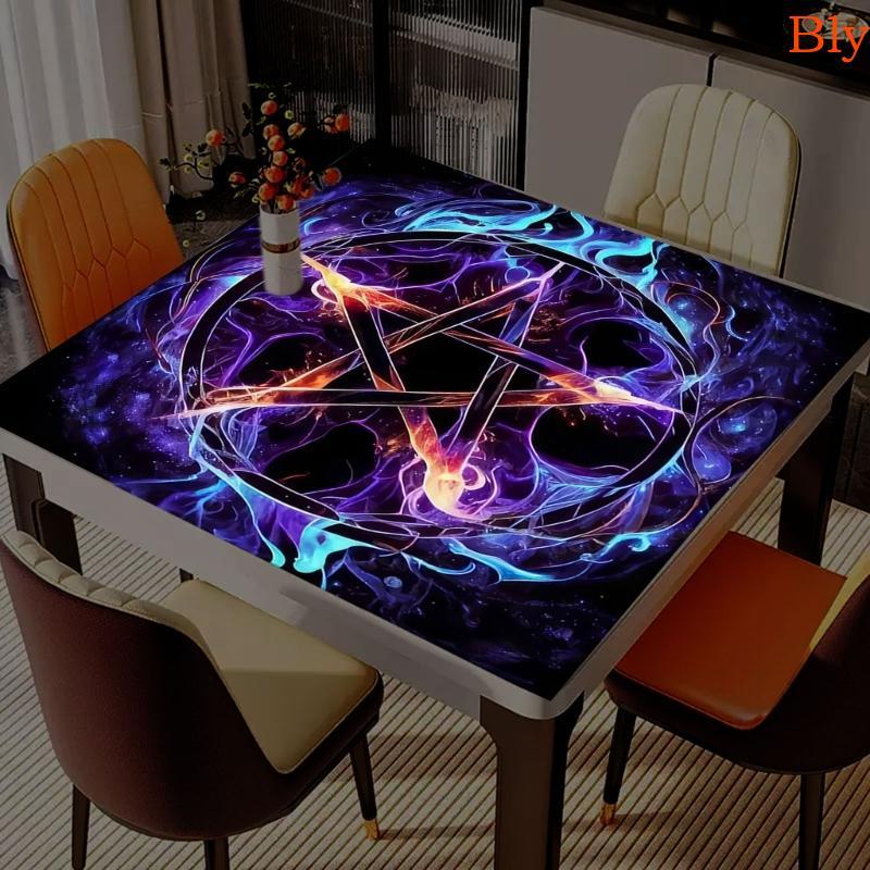 Bly Multifuncional Tarôs Cartão Capa De Mesa Decorações Quadradas Toalha Bruxaria Adivinhação Altar Pano