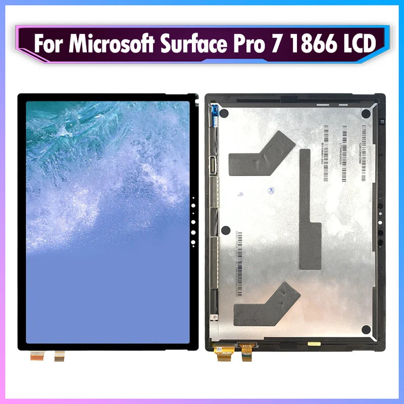 Tablet Original Para Microsoft Surface Pro 7 1866 Display Lcd Tela De Toque Digitador Assembléia Pro7