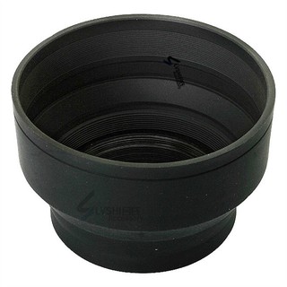 Capa de borracha de três propósitos de 52 mm da Lu, deformável, dobrável, grande angular, foco médio, telefoto, tudo ade