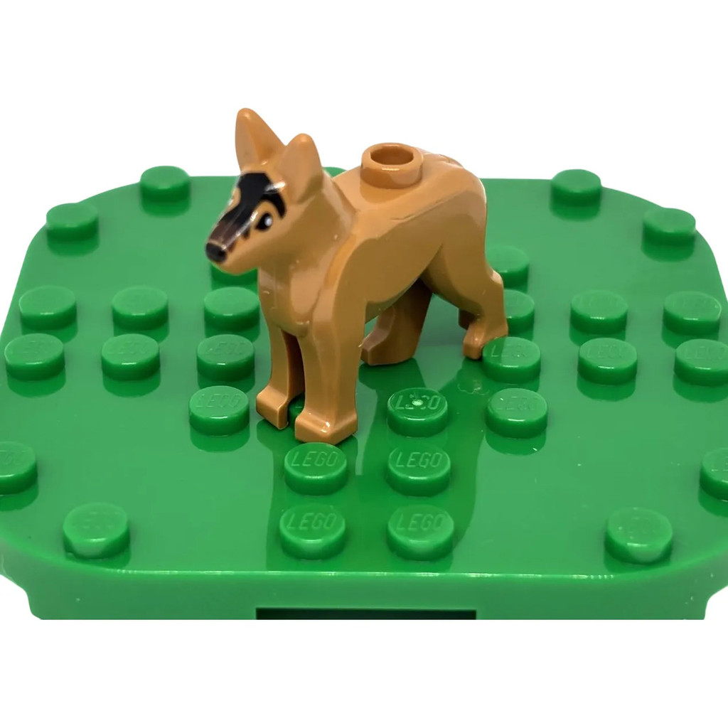 Lego City Animal Cachorro Pastor Alemão Minifigura Original