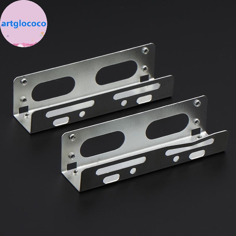 Artglococo 2 Peças 3.5 A 5.25 Suporte De Expansão De Unidade Óptica Disco Rígido Ra Braet Caddy Bay Para SSD M . 2 HDD D