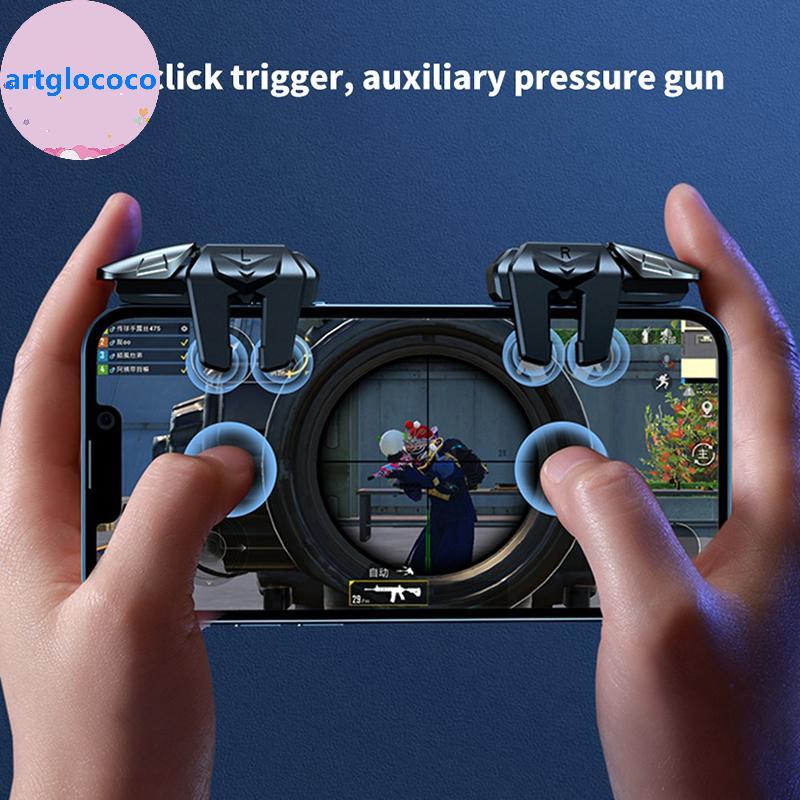 Artglococo Novo G21 Para Telefone Android Controlador De Jogo Do Móvel Gatilho Gamepad Joysti Botão Chave BR
