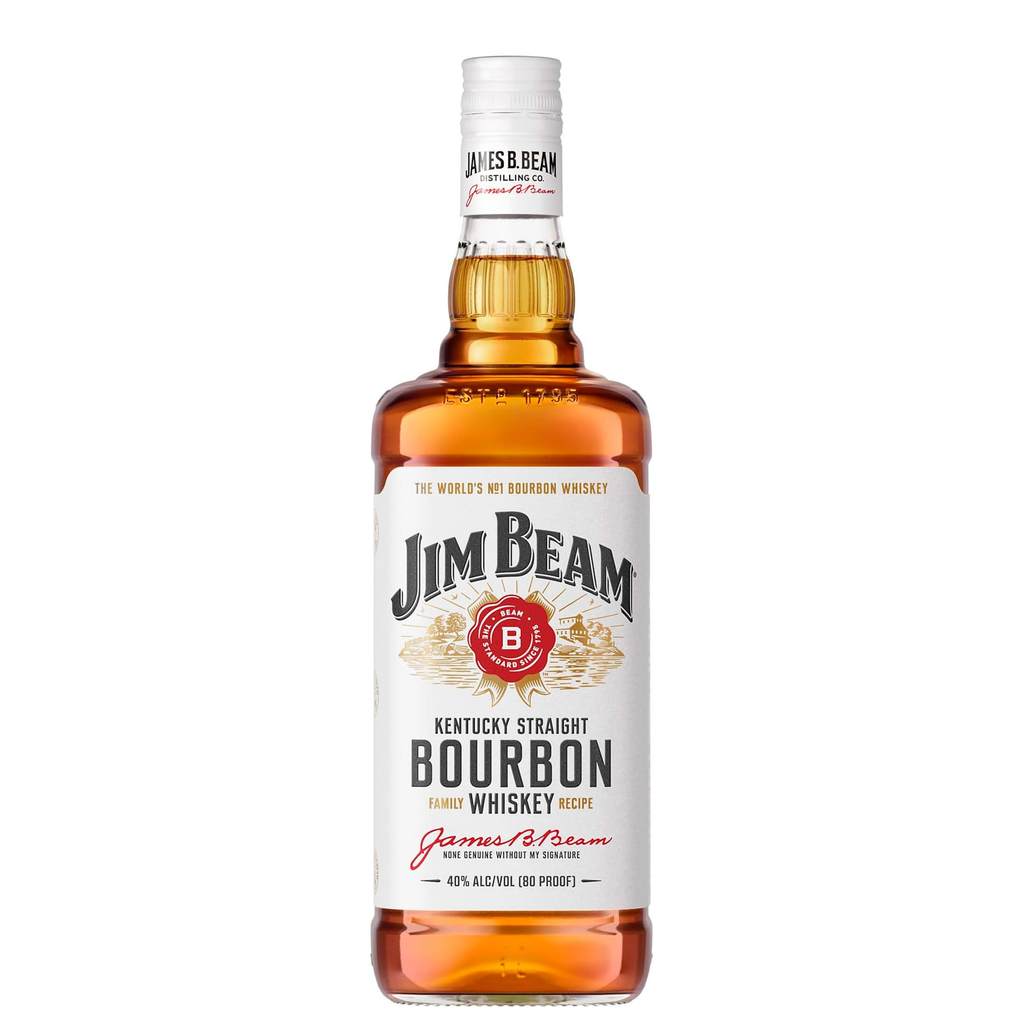 Whiskey Bourbon Jim Beam White 1L